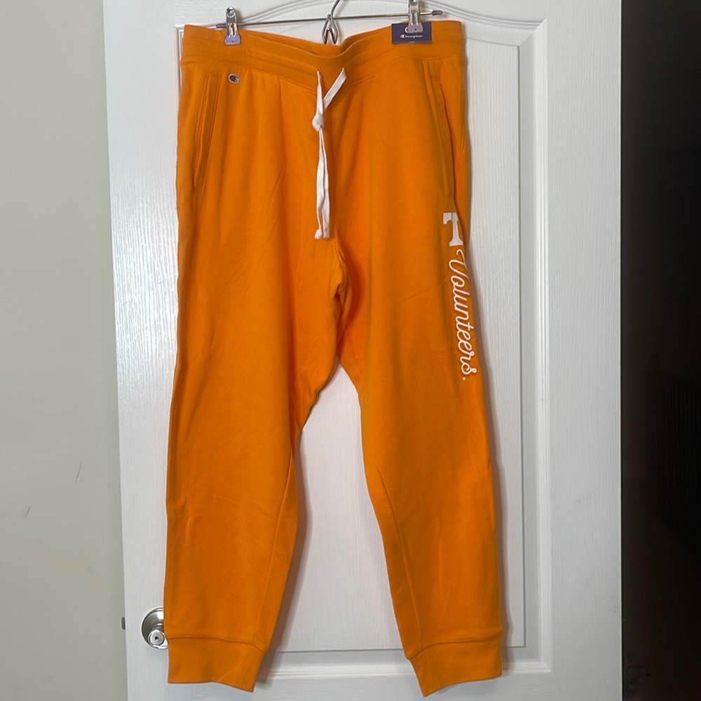 Champion University of Tennessee Volunteers Orange Sweatpants XXL 2XL - Picture 2 of 14